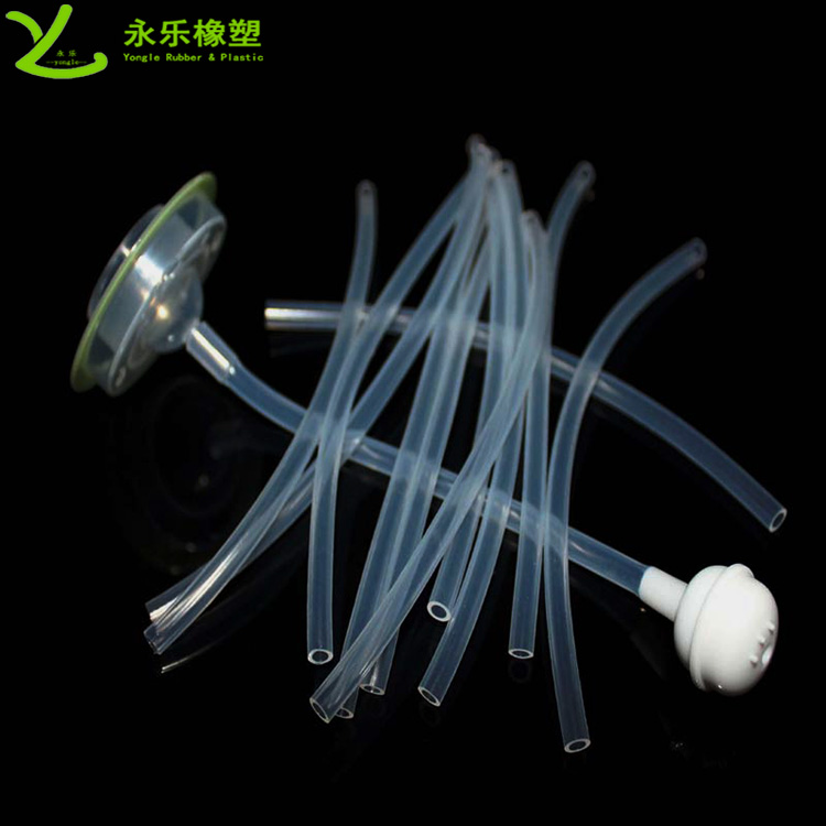 擠出奶瓶硅膠管，食品級透明奶瓶硅膠管，耐高溫硅膠管