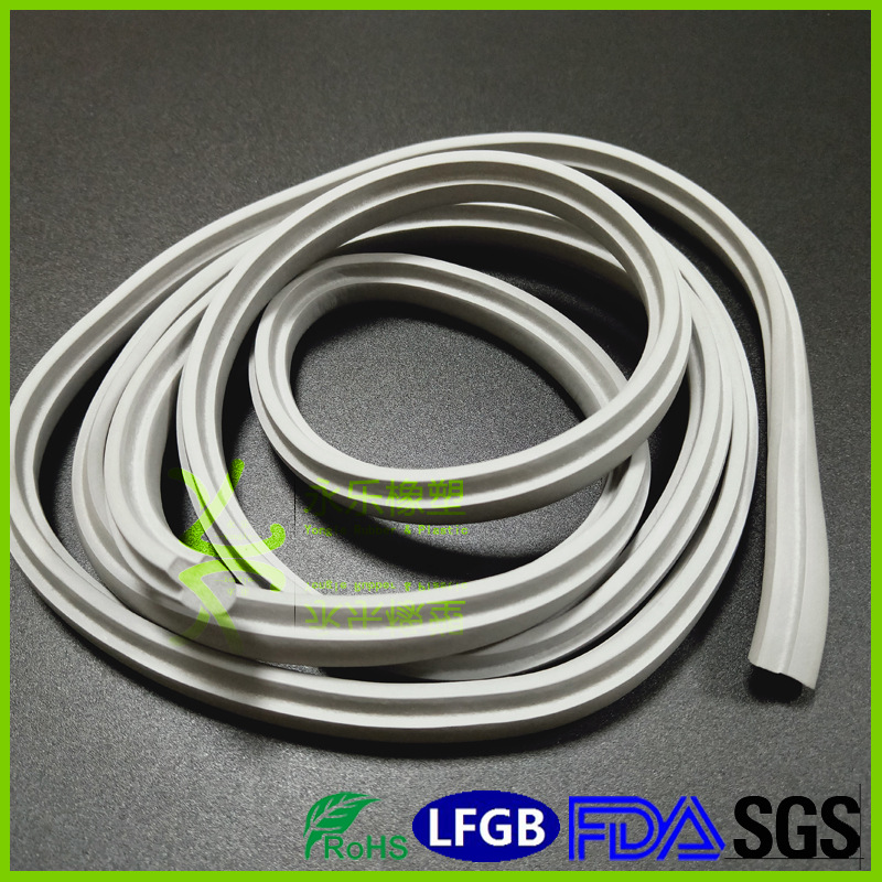 加要LED防水密封圈 發(fā)泡硅膠粘接密封圈 發(fā)泡硅膠圈廠(chǎng)家